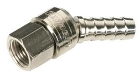 Legacy A1641BS-X Hose Barb, ball swivel, 1/4" FNPT x 3/8" hose, bagged