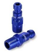 Legacy A72440C-X ColorConnex Type C, 1/4" Blue Plug, 1/4" MNPT