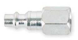 Legacy A73630-X Industrial Type D Plug 3/8" FNPT 1/4" Body steel bagged bulk