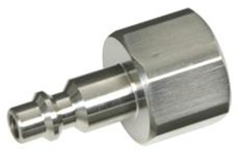 Legacy A73839-T SS Plug Industrial 1/4" Body, 1/2" FNPT, bagged, tray