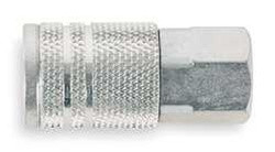 Legacy A74410-X Industrial Type E Coupler 3/8" Body 1/4" FNPT bagged bulk