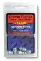 Legacy L5501 Metric fitting 8mm x 1 thread straight, 5 pc. pack