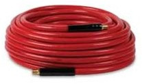 Legacy HWF38100RD2 Workforce? 3/8" x 100' red PVC air hose, 1/4" ends