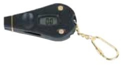 Legacy TH0351 Digital gauge key chain with flashlight