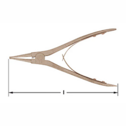 Ampco 8324 Plier Snap Ring Internal 8-3/4