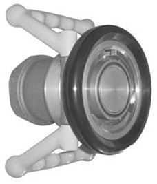 Dixon DAC300ALBSP 3" Alum Aviation Coupler x F BSP