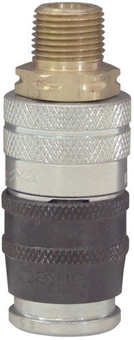 Dixon DC21SE 1/4' BODY X 1/4" MNPT STEEL EZ MATE