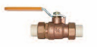 101-454NL 3/4" T-1008 C.T.S. CPVC Union-End Full Port Ball Valve