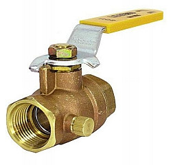 Legend Valve 101-604 3/4" S-1102 Ball Valve, Full Port w/ Drain, C x C
