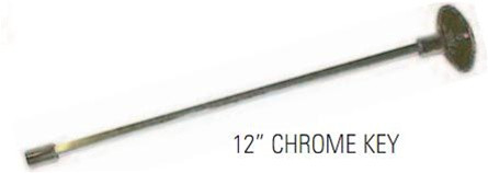 Legend Valve 102-824 8" Chrome LOG LIGHTER KEY