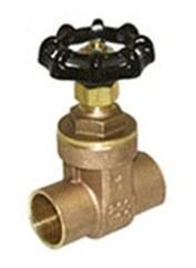 Legend Valve 104-403 1/2" S-401 Brass Gate Valve, C x C