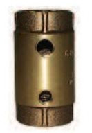 Legend Valve 105-437 1" T-450H Bronze In-Line Check Valve w/ 2 Holes