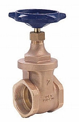 Legend Valve 104-655 1" T-414 Bronze Gate Valve, Screw-Over Bonnet