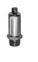 Legend Valve 110-324 3/4" M x 1/2" F T-95 Straight Air Vent, Chrome Plated