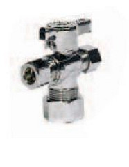 Legend Valve 114-804 5/8" OD X 3/8" OD X 3/8" OD T597 Dual Outlet Valve