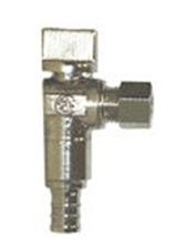 Legend Valve 114-609 1/2" Pex X 3/8" OD T595 Chrome Stop Angle Valve