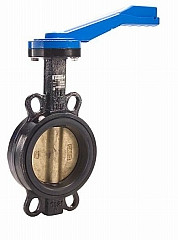 Legend Valve 116-427 8" T-337AB Cast Iron Butterfly Valve, BUNA-N Seat, Wafer