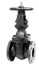 Legend Valve 116-122 2-1/2" T-303 OS & Y Cast Iron Gate Valve, Flanged
