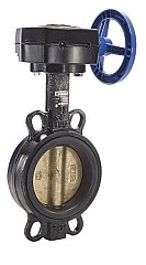 Legend Valve 116-445 5" T-335AB-G Cast Iron Butterfly Valve, Wafer, Gear Operator