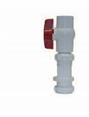 Legend Valve 203-258 2" S-670 PVC Check/Ball Combination Valve
