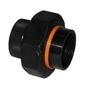 Legend Valve 301-333 1/2" T-574 Black Dielectric Union, Gas Service