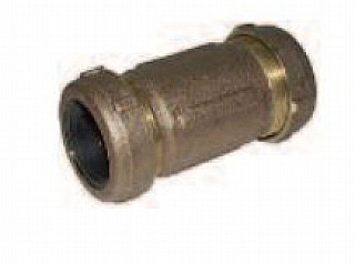 Legend Valve 303-127 1-1/4"X1-1/2" Brass Compression Coupling