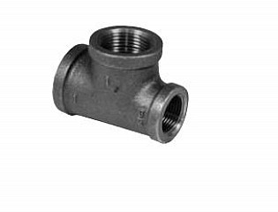 Legend Valve 350-238 3" X 1-1/2" Black Reducing Tee