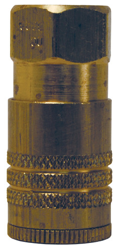 Dixon DC38 1/4" Body x 1/4" FNPT Brass Aro