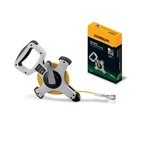 Komelon N8200 Fast Back Steel Reel 1/2in X 200Ft Tape Measure