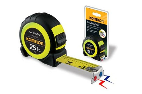 Komelon 7325 Neo MagGrip 1" X 25 Ft tape measure