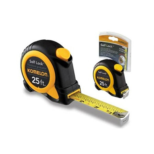 Komelon SL29116 Self Lock Speed Mark 1" X 16 Ft Tape Measure