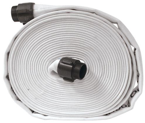 Dixon DM20-50RAT 2" x 50' CPLD DJ MILL HOSE CPLD MNPT X MNPT AL RL