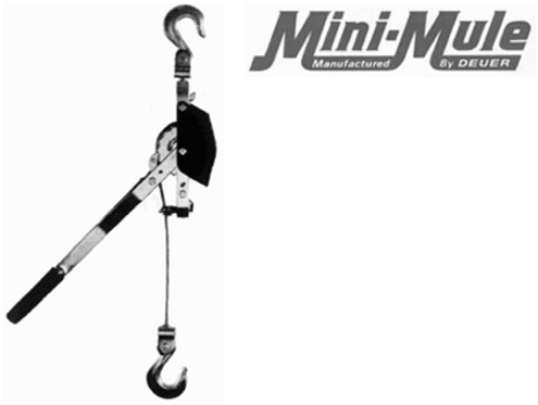 Mini-Mule MM-5028 Special Application Mini-Mule, 1/2 Ton Capacity, 28 Ft Pull