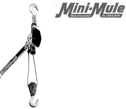 Mini-Mule MM-1212CDD Heavy Duty, Double Drive Mini-Mules, 1-2 Ton Capacity, 6-12 Ft Pull