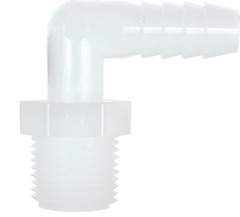 Dwyer A-2003-2 Nylon elbow, 1/8" MNPT x 3/8" HB