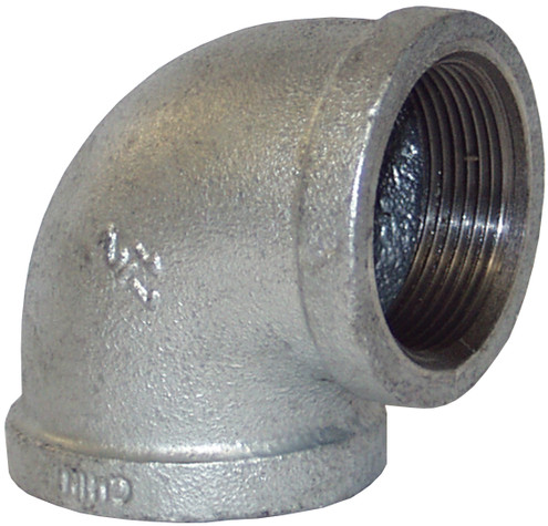 Dixon EL9025G 1/4" GALV 90 ELBOW