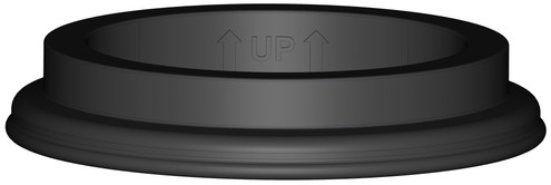 Dixon EZL200-G-FV 2" EZ Link Fluorosilicone Gasket