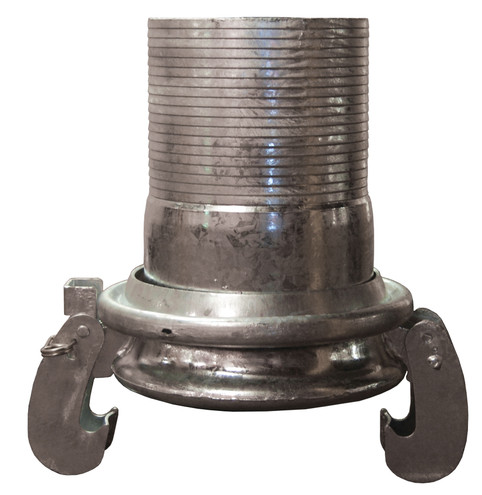 Dixon FC21210ST100 10" Galv Agri-Lock Type-A Fem w/ Machined Steel Hose Shank w/Gasket