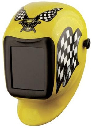 Sellstrom 24700FYL-80 Victory Lane Titan With Attitude Welding Helmet