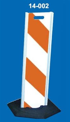Cortina 14-004 Directional I-Beam Barricade 4' Fluorescent Orange
