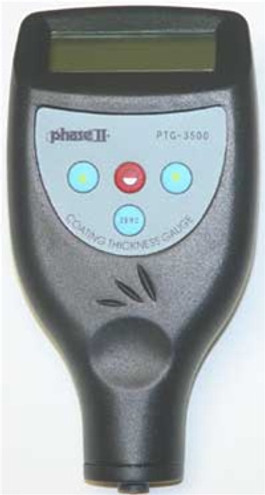 Phase II PTG-3500 Integrated Coating Thickness Gage w/ Auto-Detect
