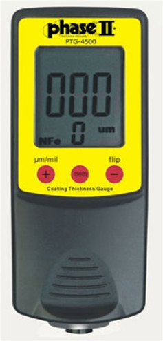 Phase II PTG-4500 Coating Thickness Gage w/Auto-Detect