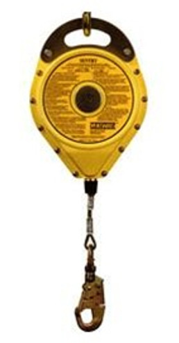 Gemtor SRL-30 Fall Arrest Device, Self Retracting, 30' Steel Cable