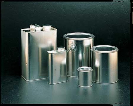 Qorpak MET-03097 Lab Paint Can, 1/2 Gal, Tinplate, PK 12