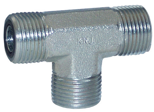 Dixon FS2603-4 9/16-18 CARBON STL MALE FLAT FACE X