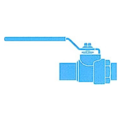 Campbell Mfg DBV2C 1/2" Brass Ball Valve (Domestic, Copper)