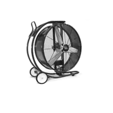 Triangle Fans PCVD 4213 OC Portable Cooler, Oscillating, Dolly Mounted, Direct Drive
