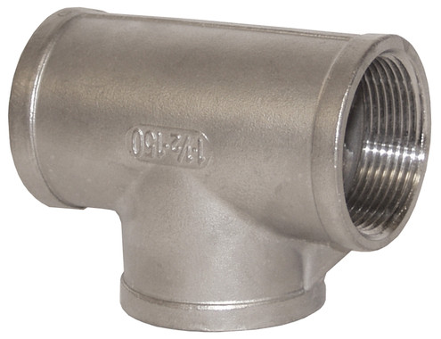 Dixon FT200SS 2" Female Tee 316 SS