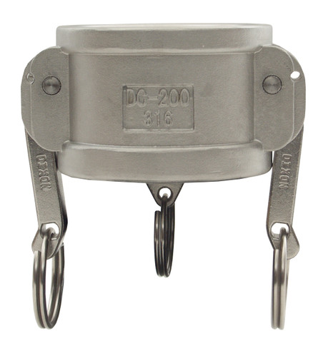 Dixon G125-DC-SS 1 1/4" Stainless Global Dust Cap
