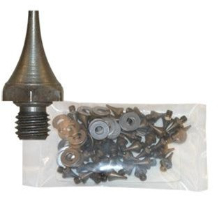 Midwest Rake 46129 1/2" Replacement Spikes for Flexible Bed Spiked Shoes (set of 40)